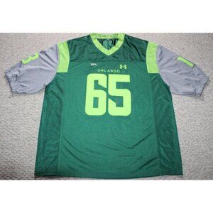 XFL Football Orlando Guardians Dye Sewn Jersey 3XL Green Under Armour